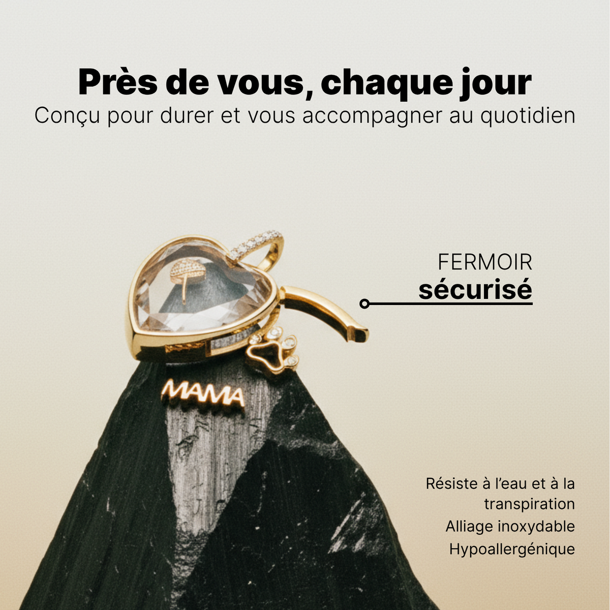 MEMORA - Collier à charms